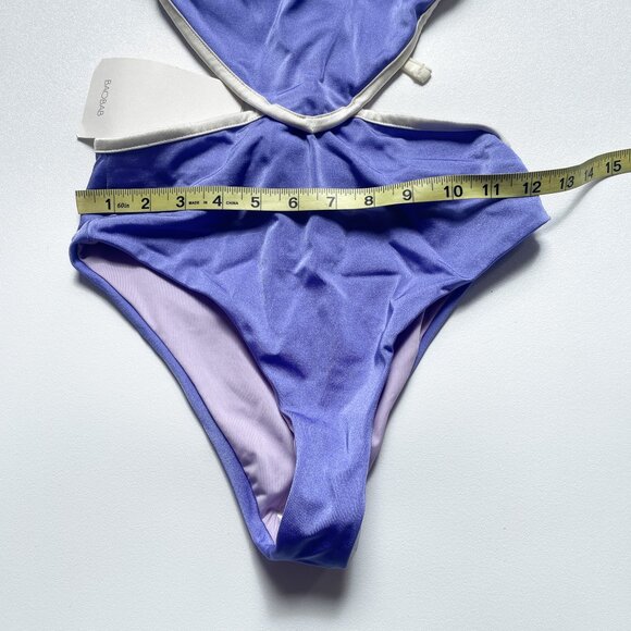 Baobab Kira One Piece Swimsuit Berry Purple One Size Medium NEW NWT - Picture 8 of 11
